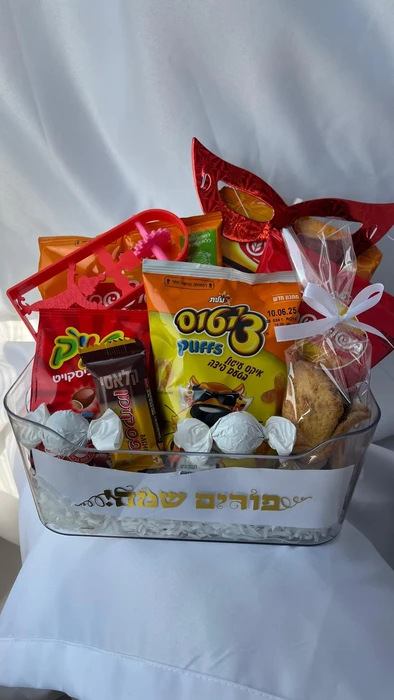 מארז פורים שקוף יוקרתי